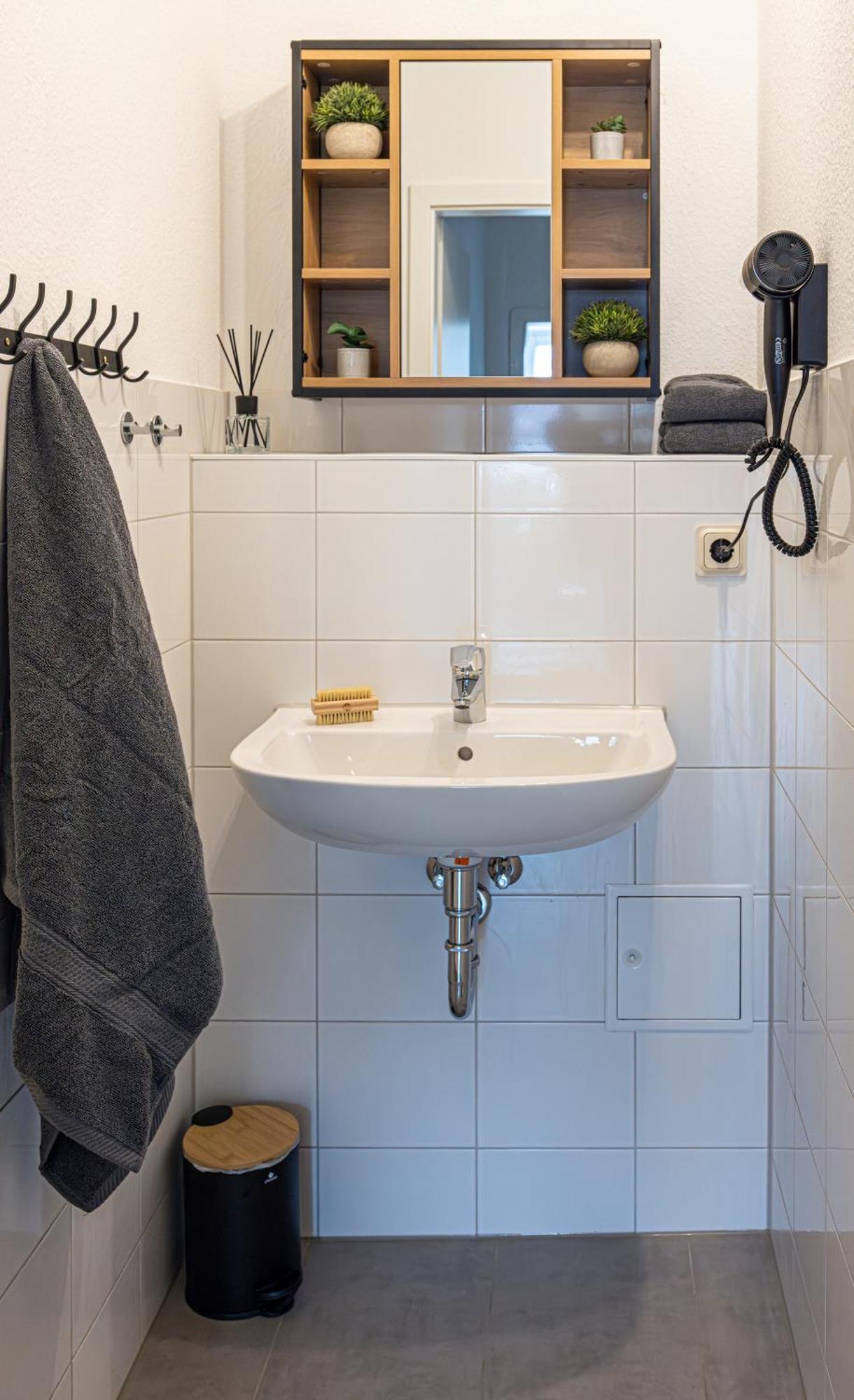 Luxus City Apartment Sauna Balkon Kueche Zentral Росток Экстерьер фото